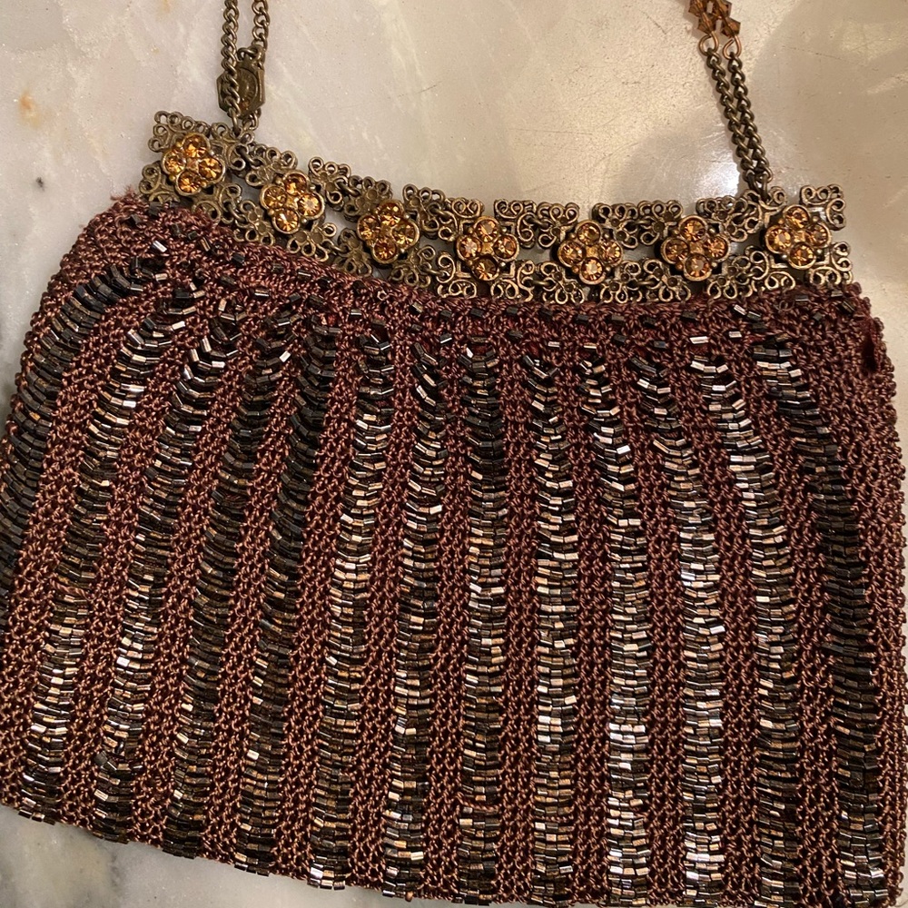 Clara Studios beaded evening purse